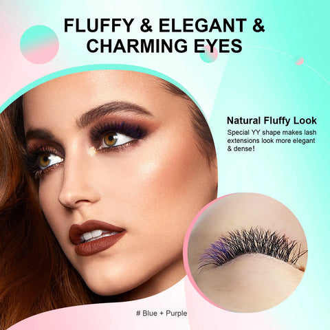 NAGARAKU YY Shape Hand Woven Premium  Eyelashes Extension