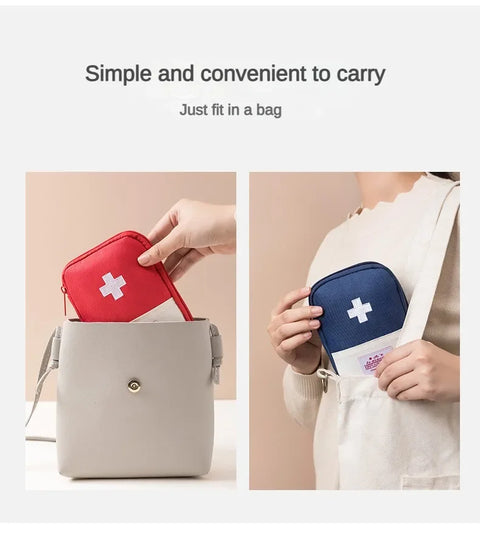 Outdoor Travel First Aid Kit Pouch Home Medicine Storage Bag Emergency Survival Medical Rescue Bag