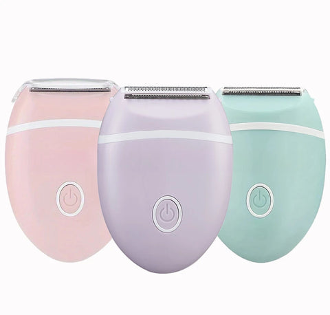 Women's Portable Electric Shaver - Compact Travel Size Body Groomer for Smooth Legs & Underarms, Easy to Clean