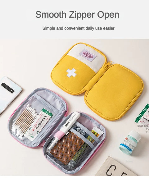 Outdoor Travel First Aid Kit Pouch Home Medicine Storage Bag Emergency Survival Medical Rescue Bag
