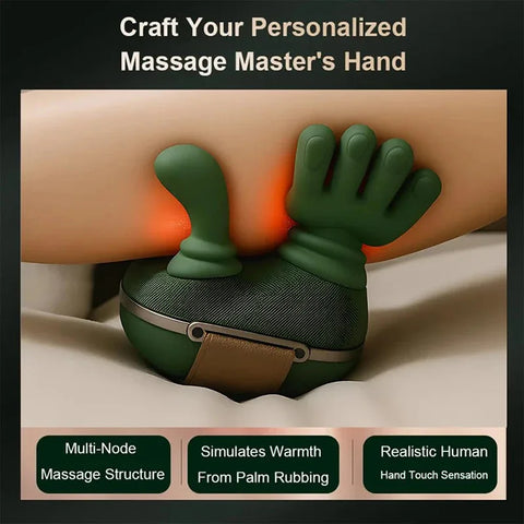 N7 Bionic Shoulder and Neck Massager Kneading Massager Shawl 3-Level Mode Neck Cervical Waist Leg