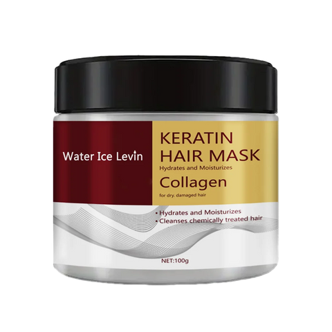 Collagen Keratin Hair Mask Dual Oil Control Moisturizer Conditioner Soft Smooth Frizz Damaged Repair Revitalize Hair Care
