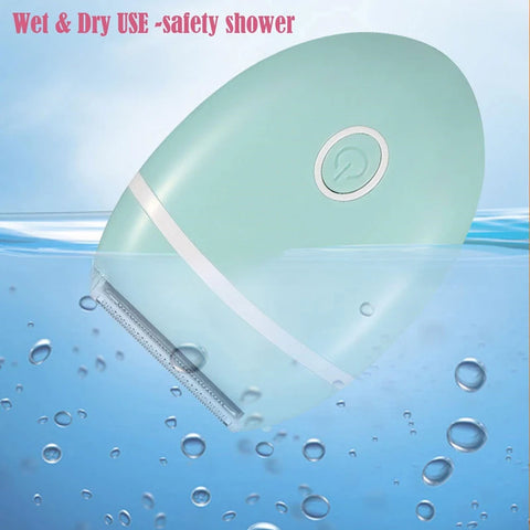 Women's Portable Electric Shaver - Compact Travel Size Body Groomer for Smooth Legs & Underarms, Easy to Clean
