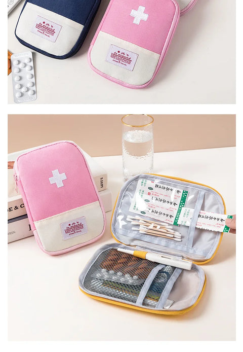 Outdoor Travel First Aid Kit Pouch Home Medicine Storage Bag Emergency Survival Medical Rescue Bag