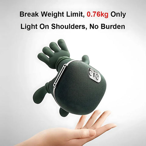 N7 Bionic Shoulder and Neck Massager Kneading Massager Shawl 3-Level Mode Neck Cervical Waist Leg