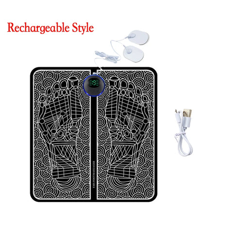 Electric Foot Massager Pad Muscle Massage Relaxation Trainer For Massage Fitness Outdoor Sport Home Family Relax