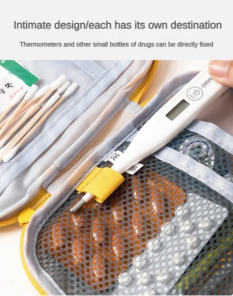 Outdoor Travel First Aid Kit Pouch Home Medicine Storage Bag Emergency Survival Medical Rescue Bag