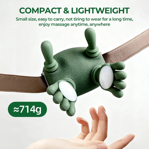 Bionic Finger Neck Shoulder Massager Wireless Neck Cervical Trapezius Kneading Massage Shawl Brushless Motor Neck masajeador