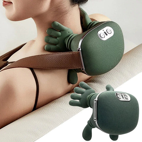 N7 Bionic Shoulder and Neck Massager Kneading Massager Shawl 3-Level Mode Neck Cervical Waist Leg