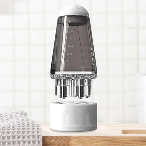 Scalp Applicator Hair Regrowth & Styling Solution Guide Comb Hexagon Head Oil Roller Ball Massage Comb Massage Relaxation Tools