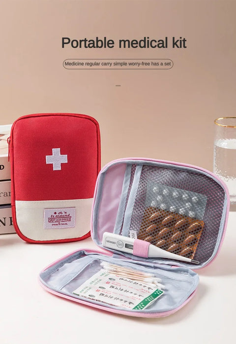 Outdoor Travel First Aid Kit Pouch Home Medicine Storage Bag Emergency Survival Medical Rescue Bag