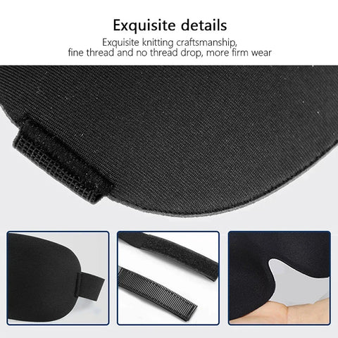 3D Shaped Sleep facial mask for Men and Women Eye Mask Sleep Comfort Eye Mask