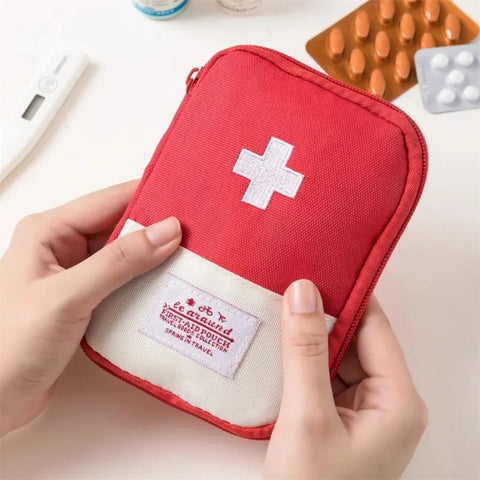 Outdoor Travel First Aid Kit Pouch Home Medicine Storage Bag Emergency Survival Medical Rescue Bag