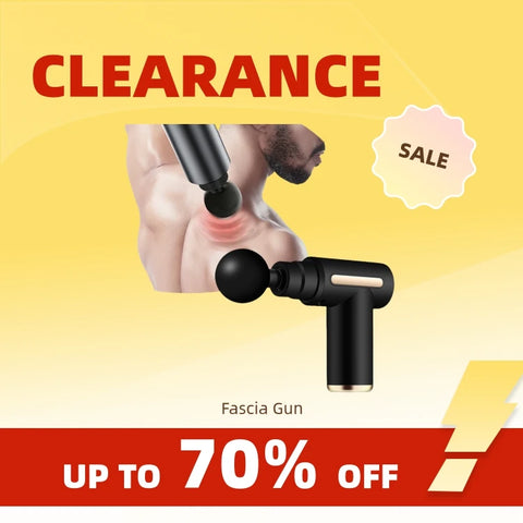 Clearance_Multifunctional fascia gun massager instrument portable muscle massage relaxation electric vibrating fascia gun_Contin