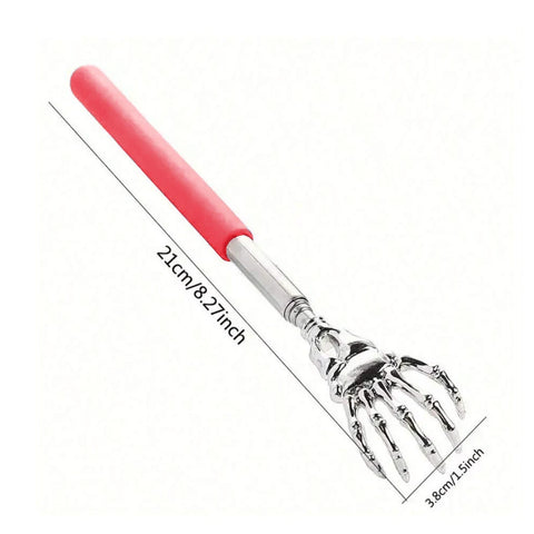 Portable Stainless Steel Telescopic Back Scratcher Extendable Scratcher Back Massager Tool For Blood Circulation Relax Health