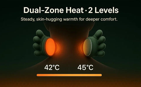 N7 Bionic Shoulder and Neck Massager Kneading Massager Shawl 3-Level Mode Neck Cervical Waist Leg